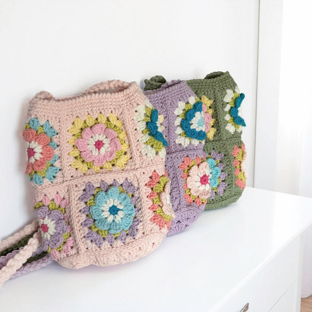 Amara Crochet Crossbody Bag