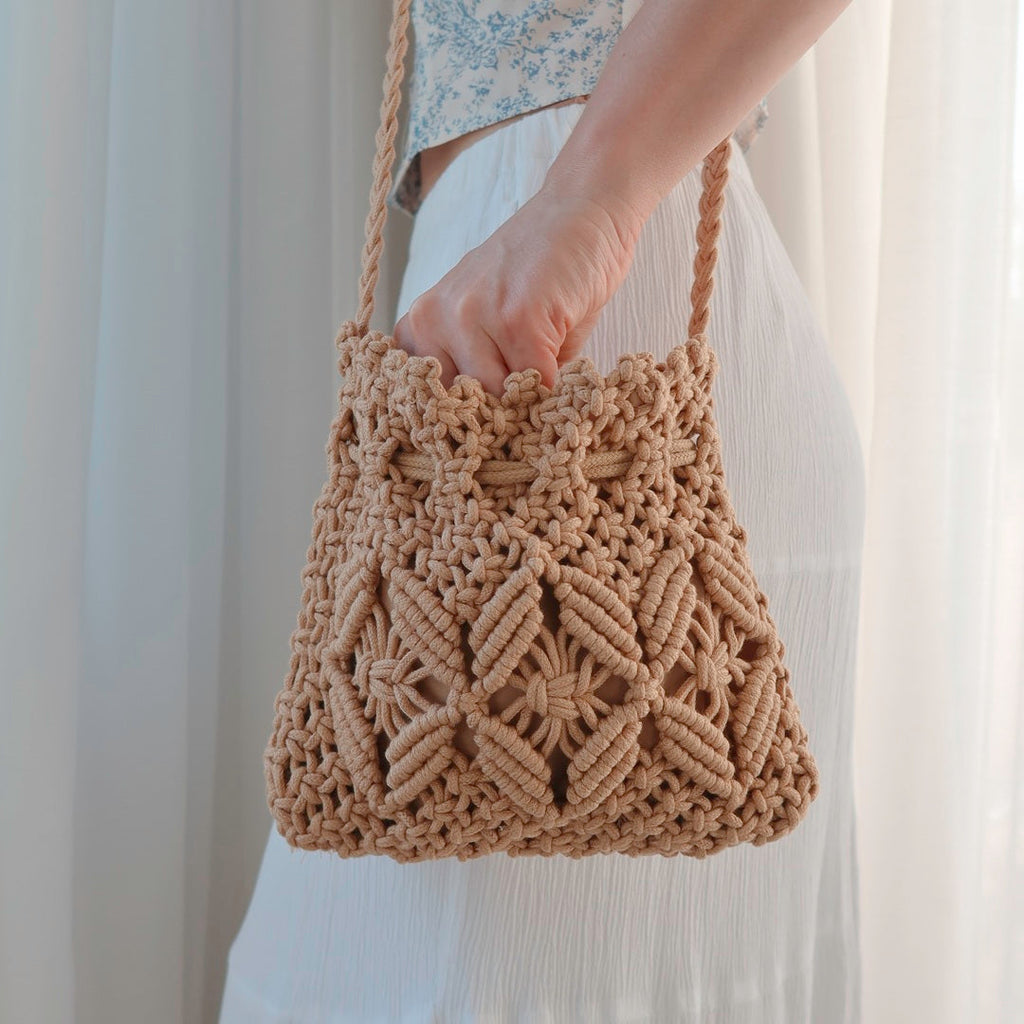 Ana Macramé Crossbody Bag