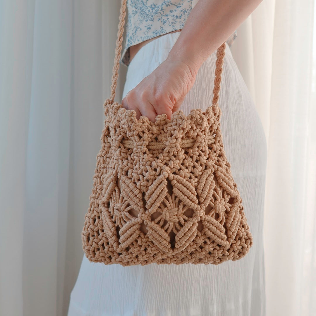Ana Macramé Crossbody Bag