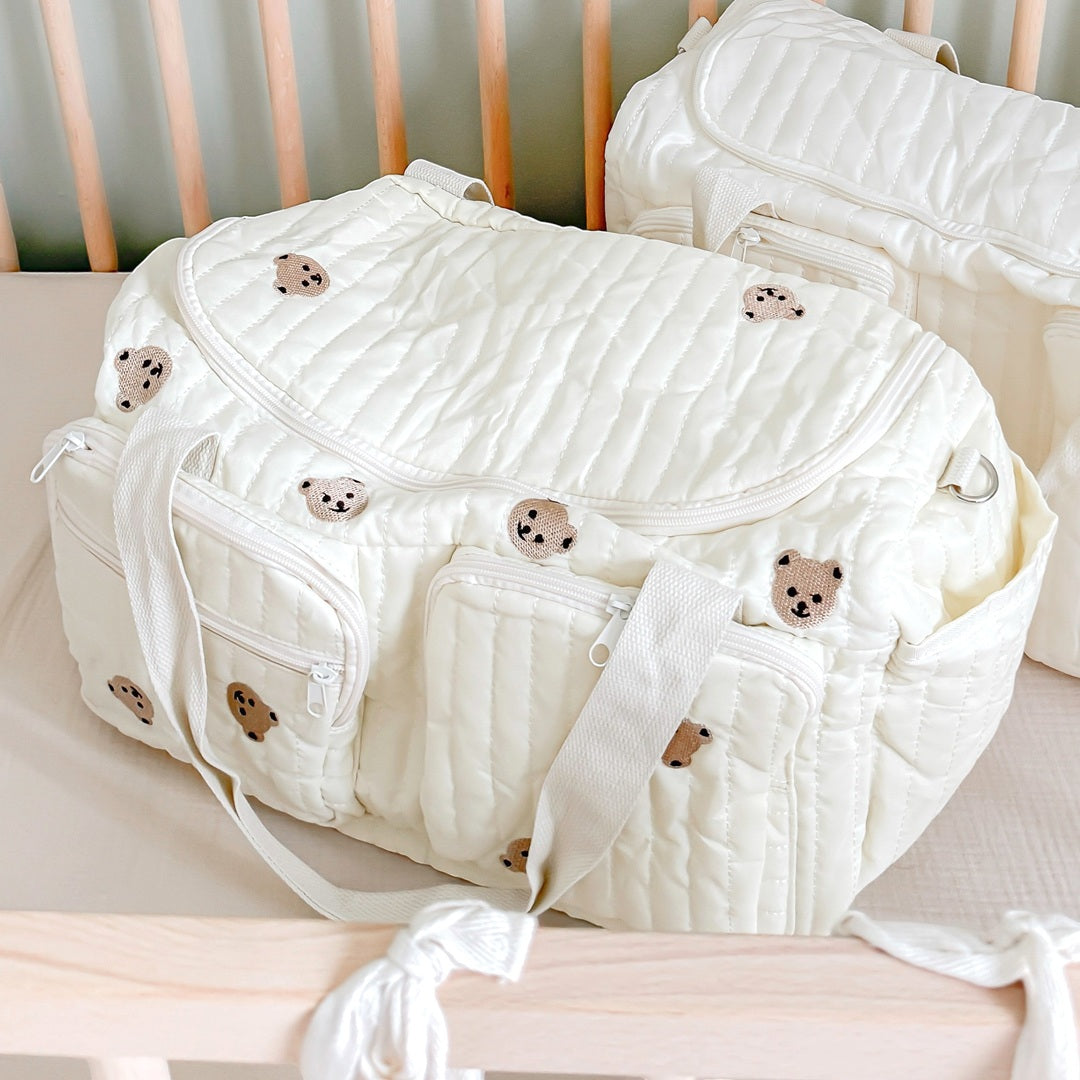 Mom's Pockets Diaper Tote Bag