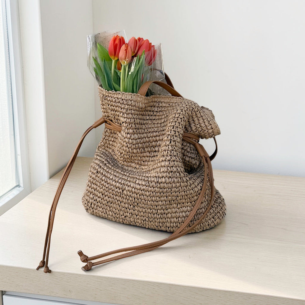 Nola Woven Shoulder Bag