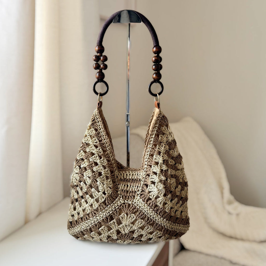 Sofia Woven Tote Bag