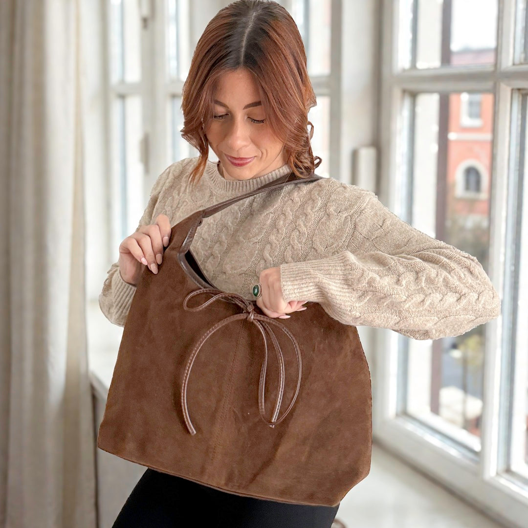 Audrey Bow Shoulder Bag