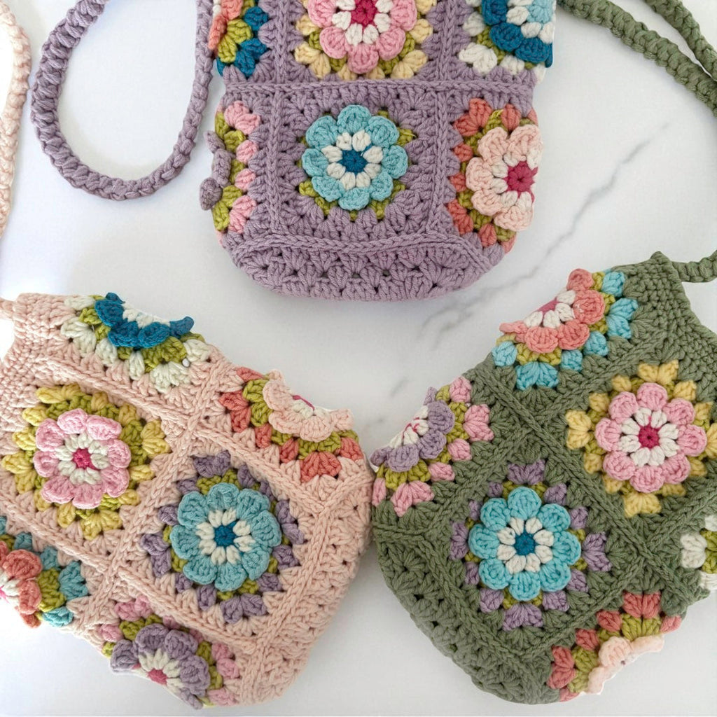 Amara Crochet Crossbody Bag