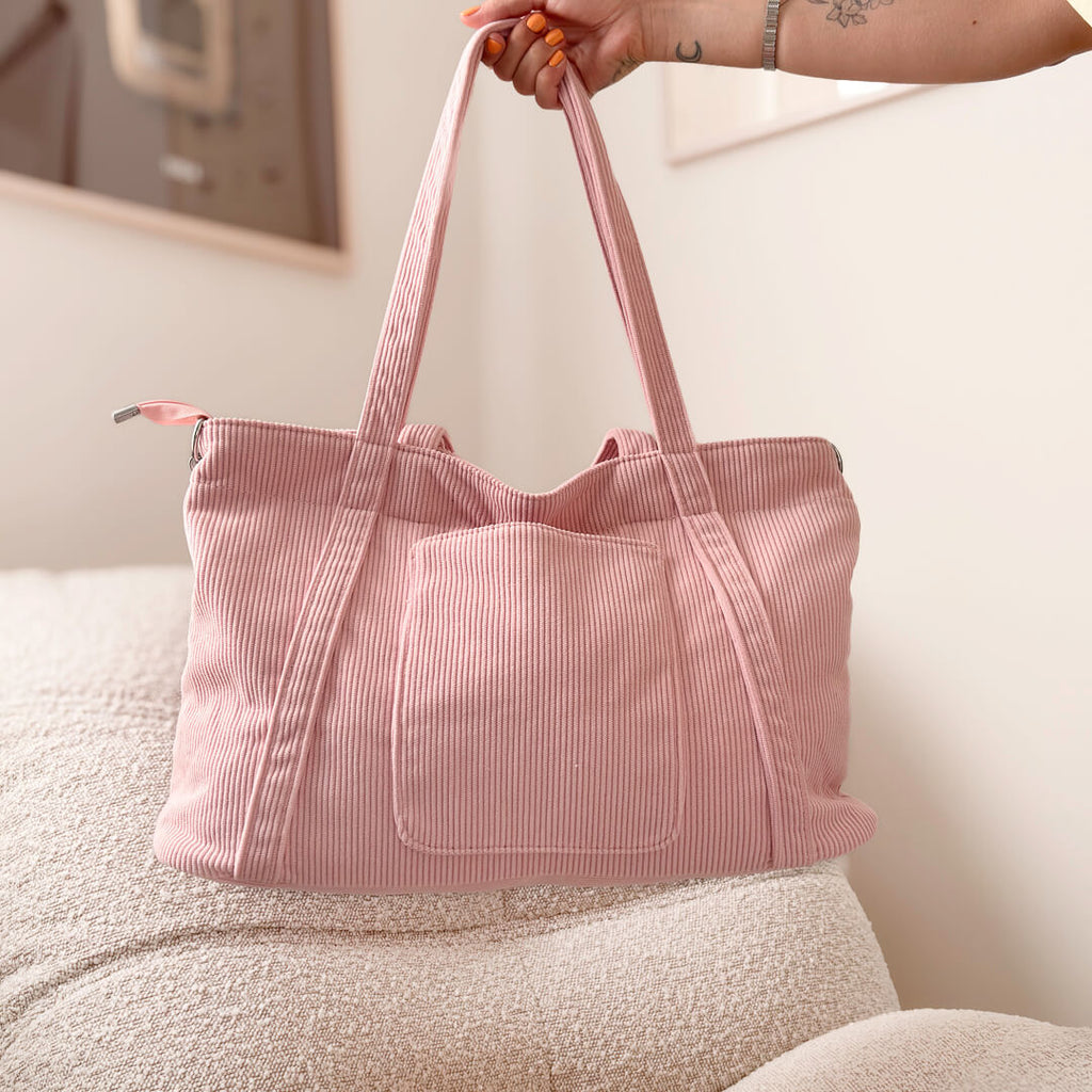 Rosie Corduroy Tote Bag