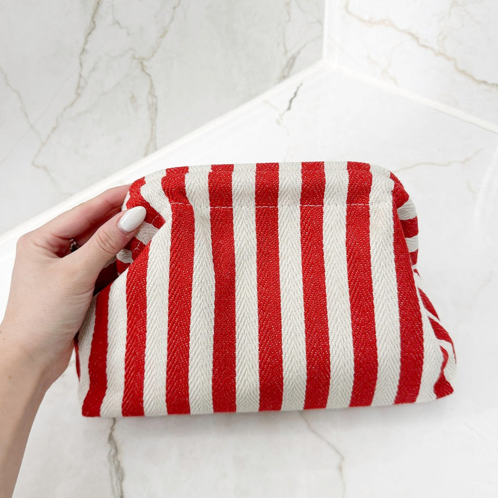 Julie Classic Striped Handbag