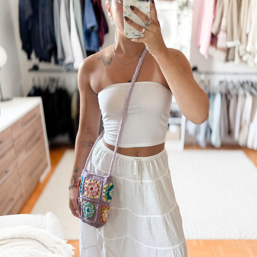 Amara Crochet Crossbody Bag