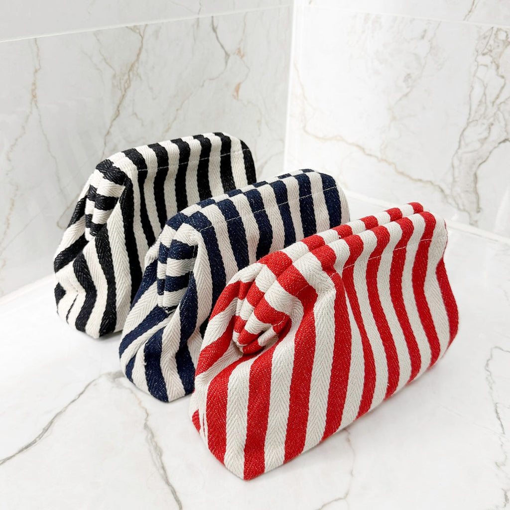 Julie Classic Striped Handbag