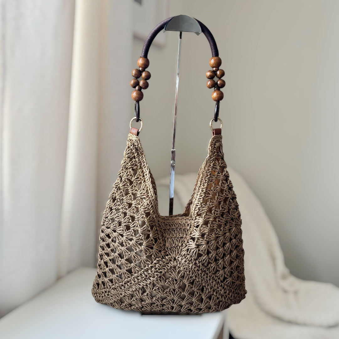 Sofia Woven Tote Bag