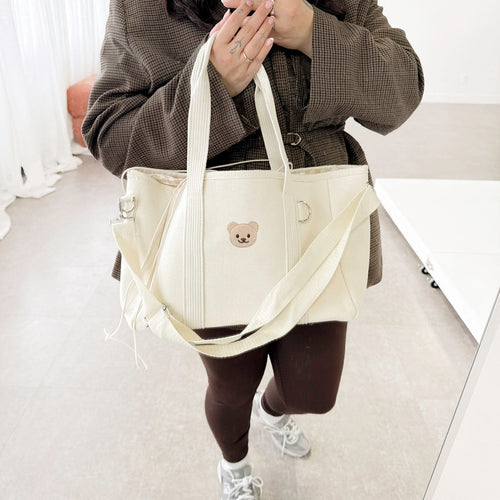 Baby Bear Diaper Tote Bag