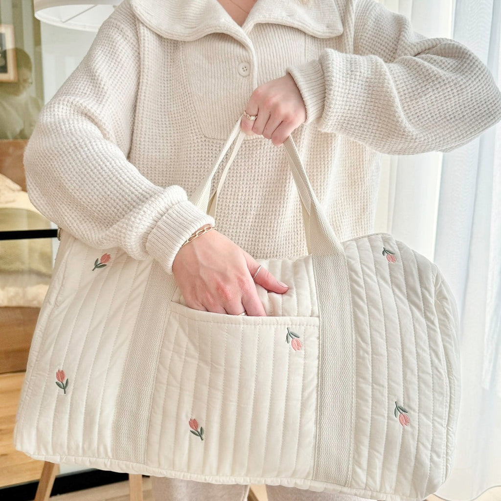 Mom Essentials Duffle Tote Bag
