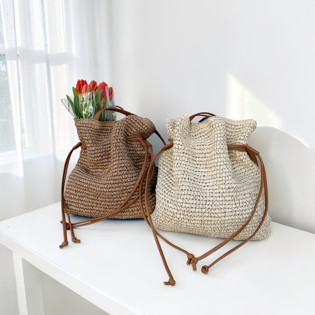 Nola Woven Shoulder Bag